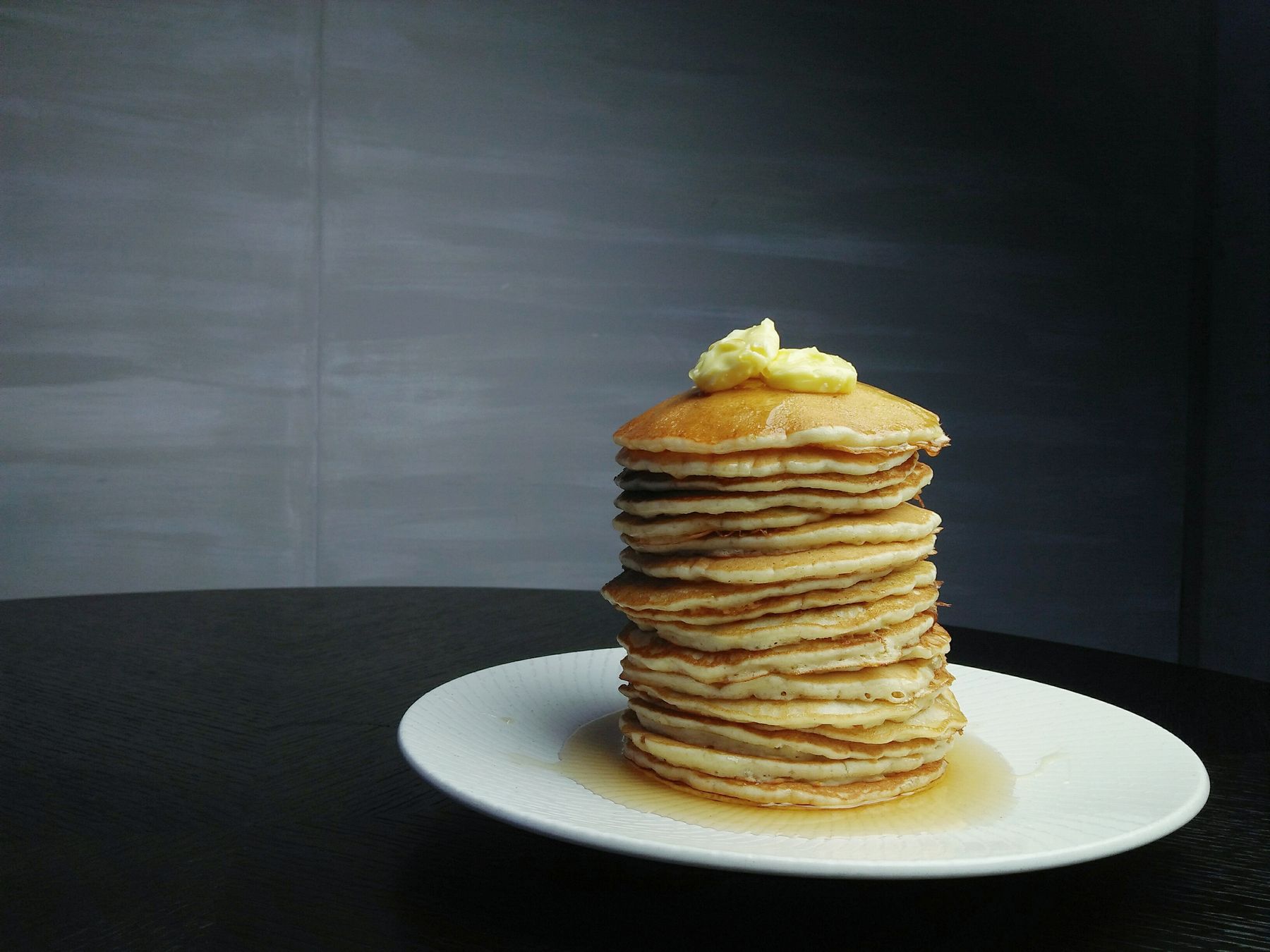 Fluffy buttermilk pancakes