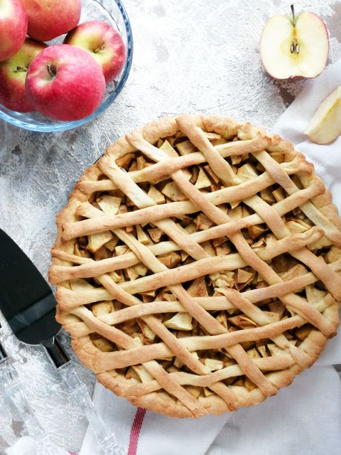 Lattice apple pie