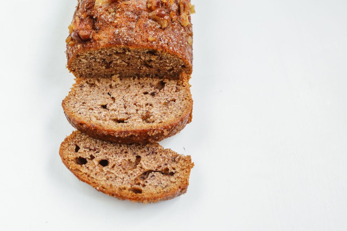 One-bowl banana bread